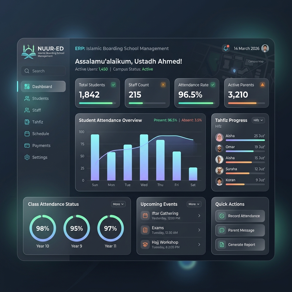 Dashboard ERP AI Visual